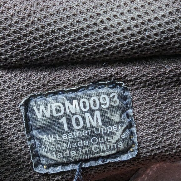 Twisted X woman's Handcrafted Cowgirl Lace-up Chukka Brown  color Size 10 M - Picture 10 of 13